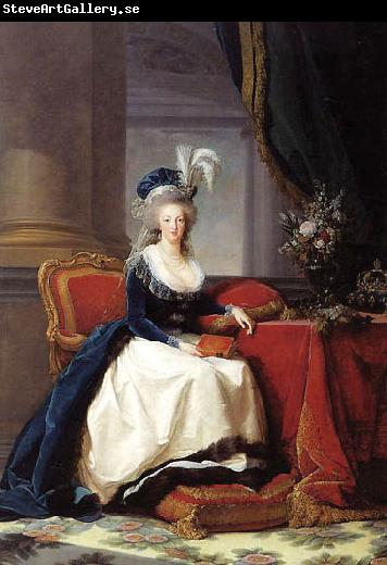 elisabeth vigee-lebrun Marie-Antoinette d'Autriche, reine de France